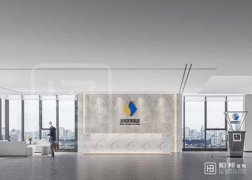 不同規模企業辦公室前臺怎么裝修設計以及有哪些建議？